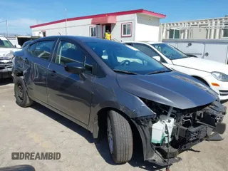 2024 Nissan Versa S with VIN 3N1CN8DV3RL866278, listed as a IAAI auction lot 41719997 with 16,129 mi miles. Bid and sale history available at carsss.com. Image 1.