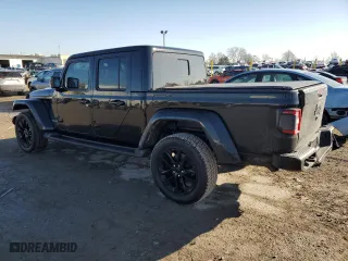 2021 Jeep Gladiator High Altitude with VIN 1C6HJTFG4ML621484, listed as a Copart auction lot 46642035 with 75,272 mi miles and Salvage Title. Bid and sale history available at carsss.com. Image 2.