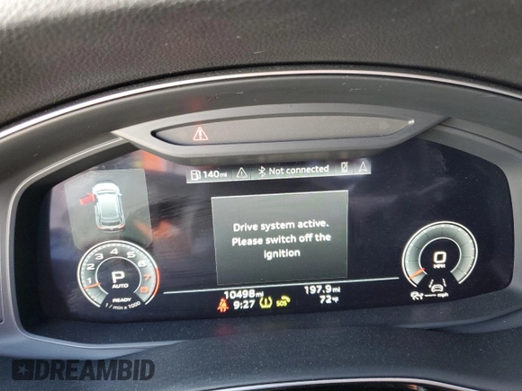2023 Audi Q8 Prestige z VIN WA1FVBF13PD024555, wystawiony jako Copart lot #53572195 z przebiegiem 10 498 mil mil oraz Szkoda całkowita • Salvage title. Historia ofert i sprzedaży dostępna na DreamBid. Obrazek 9.