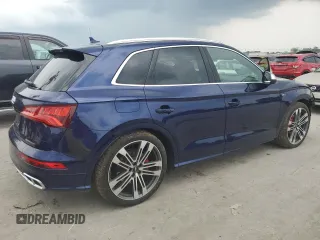 2018 Audi SQ5 Prestige with VIN WA1C4AFY4J2101014, listed as a Copart auction lot 65063764 with 60,064 mi miles and Salvage Title. Bid and sale history available at DreamBid. Image 3.