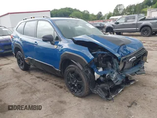 2024 Subaru Forester Wilderness z VIN JF2SKAJCXRH457075, wystawiony jako IAAI lot #42335085 z przebiegiem 13 794 mil mil oraz . Historia ofert i sprzedaży dostępna na DreamBid. Obrazek 1.