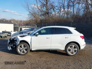 2023 Audi Q3 S line Premium Plus with VIN WA1EECF37P1025146, listed as a IAAI auction lot 41520532 with 36,717 mi miles and . Bid and sale history available at DreamBid. Image 14.