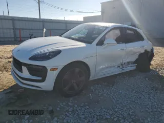 2025 Porsche Macan with VIN WP1AA2A50SLB02308, listed as a Copart auction lot 88865345 with 3,208 mi miles and Salvage title. Bid and sale history available at DreamBid. Image 1.