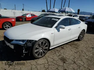 2012 Audi A7 3.0 Prestige with VIN WAUSGAFC7CN006636, listed as a Copart auction lot 46456935 with 116,709 mi miles and Salvage Title. Bid and sale history available at carsss.com. Image 1.