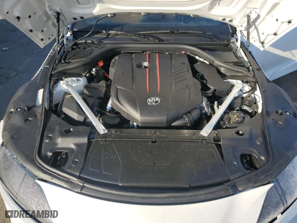 2024 Toyota GR Supra 3.0 with VIN WZ1DB0G07RW068079, listed as a Copart auction lot 83999094 with 387 mi miles and Salvage Title. Bid and sale history available at carsss.com. Image 11.