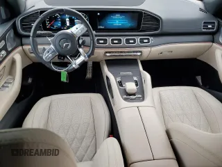 2021 Mercedes-Benz GLS with VIN 4JGFF8KE0MA291269, listed as a Copart auction lot 43530265 with 55,124 mi miles and Salvage Title. Bid and sale history available at carsss.com. Image 8.