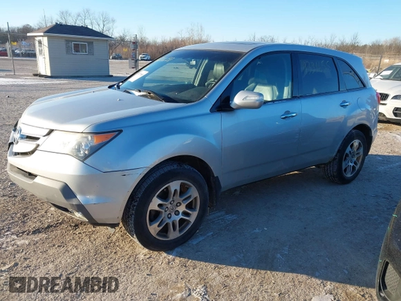 2008 Acura MDX Tech Pkg with VIN 2HNYD28388H517601, listed as a IAAI auction lot 41331658 with 172,246 mi miles. Bid and sale history available at carsss.com. Image 2.