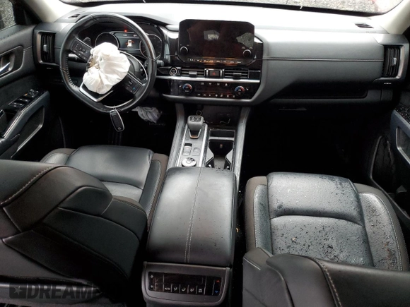 2024 Nissan Pathfinder SL with VIN 5N1DR3CC2RC201114, listed as a Copart auction lot 56775315 with 29,705 mi miles and Salvage title. Bid and sale history available at DreamBid. Image 8.