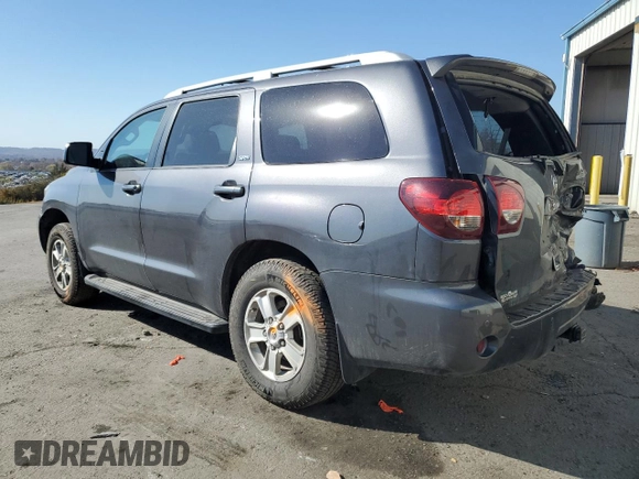 2019 Toyota Sequoia SR5 with VIN 5TDBY5G14KS165403, listed as a Copart auction lot 76483444 with 63,932 mi miles and Salvage Title. Bid and sale history available at carsss.com. Image 2.
