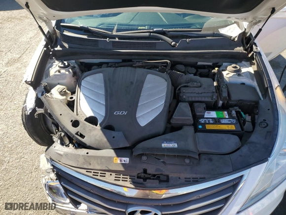 2015 Hyundai Azera with VIN KMHFG4JG9FA483222, listed as a Copart auction lot 76129724 with 49,856 mi miles and Salvage Title. Bid and sale history available at carsss.com. Image 11.