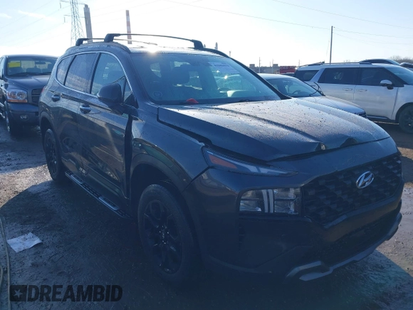 2022 Hyundai Santa Fe XRT with VIN 5NMS6DAJXNH470503, listed as a IAAI auction lot 41041573 with 33,176 mi miles. Bid and sale history available at carsss.com. Image 1.