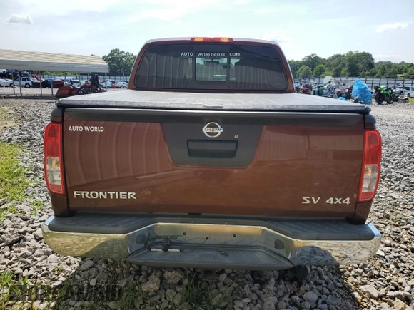 2017 Nissan Frontier SV with VIN 1N6AD0EV0HN704126, listed as a Copart auction lot 59927135 with 89,661 mi miles and Salvage title. Bid and sale history available at DreamBid. Image 6.