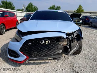 2019 Hyundai Veloster N with VIN KMHT36AHXKU001028, listed as a Copart auction lot 61412253 with 41,489 mi miles. Bid and sale history available at carsss.com. Image 5.