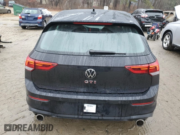 2023 Volkswagen Golf GTI 380 SE with VIN WVW2A7CD2PW119804, listed as a Copart auction lot 83637404 with 35,375 mi miles and Salvage Title. Bid and sale history available at carsss.com. Image 6.
