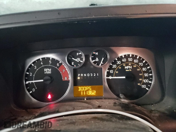 2009 Hummer H3 with VIN 5GNEN13EX98140981, listed as a Copart auction lot 87460374 with 111,362 mi miles and Salvage Title. Bid and sale history available at DreamBid. Image 9.