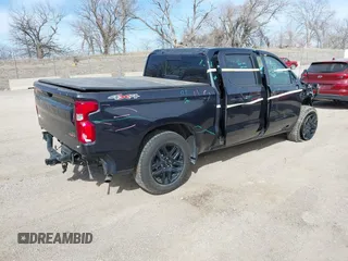 2024 Chevrolet Silverado 1500 RST with VIN 1GCUDEED2RZ103749, listed as a IAAI auction lot 41734937 with 23,013 mi miles. Bid and sale history available at carsss.com. Image 4.