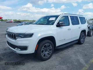 2024 Jeep Wagoneer Series II with VIN 1C4SJVBP6RS101526, listed as a IAAI auction lot 41684750 with 31,415 mi miles and . Bid and sale history available at DreamBid. Image 2.