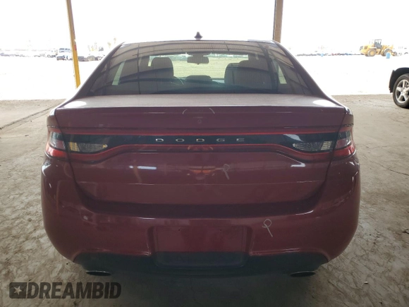 2016 Dodge Dart SXT z VIN 1C3CDFBB8GD565400, wystawiony jako Copart lot #58258175 z przebiegiem 161 298 mil mil oraz Szkoda całkowita • Salvage title. Historia ofert i sprzedaży dostępna na DreamBid. Obrazek 6.