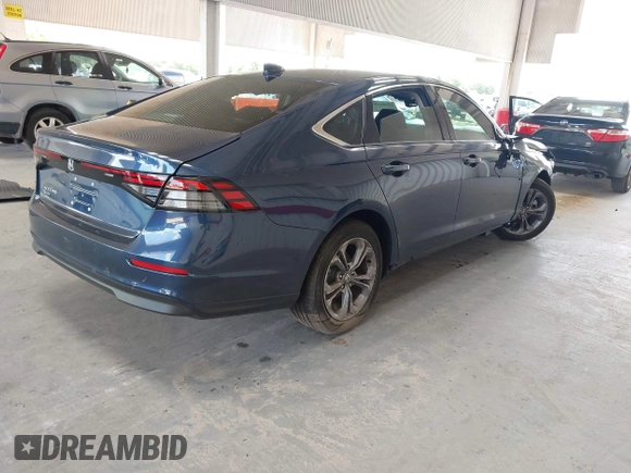 2024 Honda Accord EX with VIN 1HGCY1F39RA027722, listed as a IAAI auction lot 42480196 with 2,748 mi miles and . Bid and sale history available at DreamBid. Image 4.