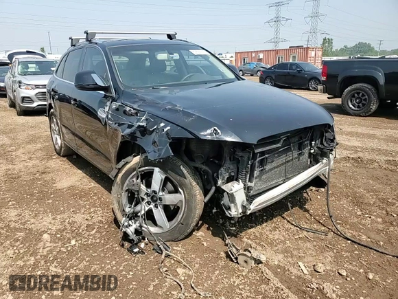 2012 Audi Q5 Premium Plus with VIN WA1DKAFP9CA004546, listed as a Copart auction lot 59537775 with 187,338 mi miles and Salvage title. Bid and sale history available at DreamBid. Image 13.