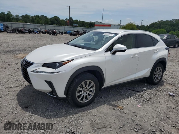 2019 Lexus NX 300 with VIN JTJYARBZ0K2122281, listed as a Copart auction lot 60300835 with 35,957 mi miles and Salvage title. Bid and sale history available at DreamBid. Image 1.