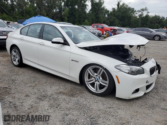 2014 BMW 5 Series 535d xDrive with VIN WBAFV3C5XEDZ33339, listed as a Copart auction lot 62984935 with 148,039 mi miles and Non repairable. Bid and sale history available at DreamBid. Image 4.