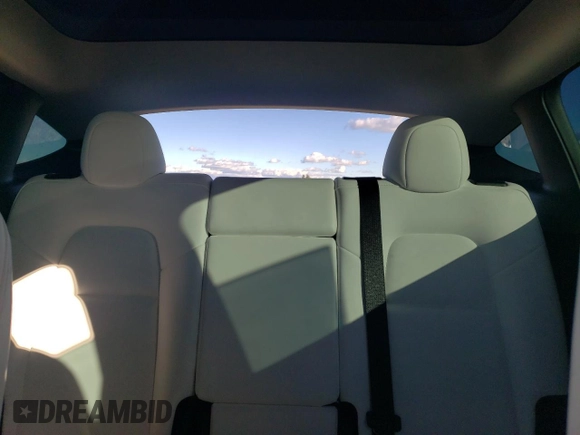 2024 Tesla Model Y Long Range with VIN 7SAYGDEE8RF002655, listed as a Copart auction lot 46422325 with 7,943 mi miles and Salvage Title. Bid and sale history available at DreamBid. Image 10.
