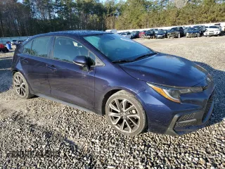 2022 Toyota Corolla SE with VIN JTDS4MCEXNJ081067, listed as a Copart auction lot 47721315 with 81,638 mi miles and Salvage Title. Bid and sale history available at DreamBid. Image 4.