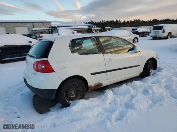 2008 Volkswagen Rabbit S with VIN WVWAB71K78W128171, listed as a Copart auction lot 88430125 with 221,374 mi miles and Salvage Title. Bid and sale history available at carsss.com. Image 3.