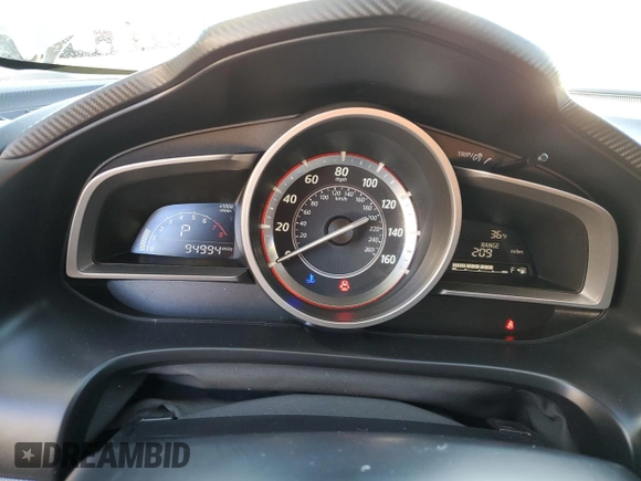 2016 Mazda 3 i Sport with VIN 3MZBM1K77GM261885, listed as a Copart auction lot 47854805 with 94,994 mi miles and Salvage Title. Bid and sale history available at DreamBid. Image 9.