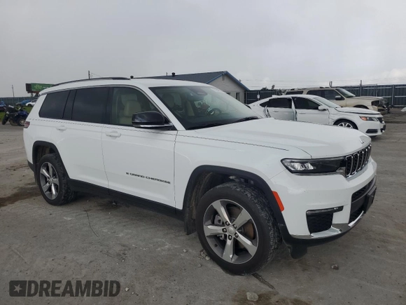 2022 Jeep Grand Cherokee Limited z VIN 1C4RJKBG8N8565275, wystawiony jako Copart lot #61261725 z przebiegiem 27 503 mil mil oraz Szkoda całkowita • Salvage title. Historia ofert i sprzedaży dostępna na DreamBid. Obrazek 4.