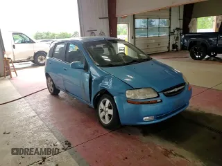 2006 Chevrolet Aveo LT with VIN KL1TG66686B652568, listed as a Copart auction lot 61491885 with 128,599 mi miles and Salvage title. Bid and sale history available at DreamBid. Image 13.