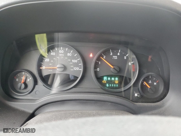 2010 Jeep Patriot Sport with VIN 1J4NT2GA0AD506486, listed as a Copart auction lot 86419334 with 61,111 mi miles and Salvage Title. Bid and sale history available at carsss.com. Image 9.