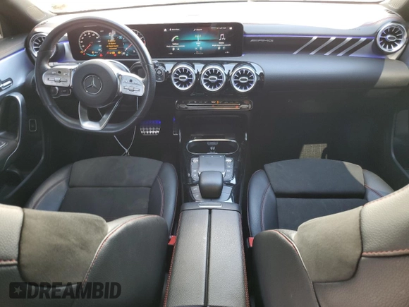 2021 Mercedes-Benz CLA with VIN W1K5J5BB1MN151622, listed as a Copart auction lot 69199904 with 40,824 mi miles and Salvage Title. Bid and sale history available at carsss.com. Image 8.