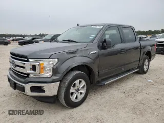 2020 Ford F-150 XL with VIN 1FTEW1CB1LKD56067, listed as a Copart auction lot 87887395 with 106,980 mi miles and Salvage Title. Bid and sale history available at carsss.com. Image 1.