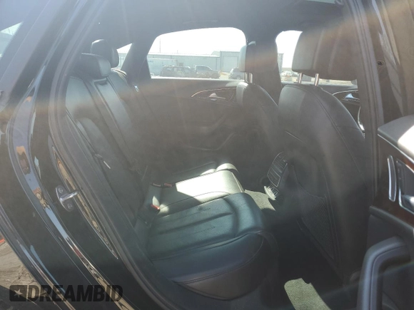 2015 Audi A6 Premium Plus with VIN WAUGFAFC9FN035214, listed as a Copart auction lot 56355095 with 164,766 mi miles and Salvage title. Bid and sale history available at DreamBid. Image 10.