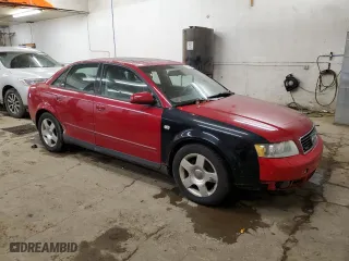 2002 Audi A4 1.8T with VIN WAULC68E32A307468, listed as a Copart auction lot 83027644 with 117,482 mi miles and Clean Title. Bid and sale history available at carsss.com. Image 4.