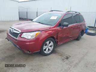 2016 Subaru Forester 2.5i z VIN JF2SJABC5GH443678, wystawiony jako IAAI lot #42158628 z przebiegiem 153 314 mil mil oraz . Historia ofert i sprzedaży dostępna na DreamBid. Obrazek 2.