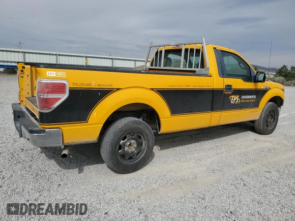 2009 Ford F-150 XL with VIN 1FTPF12V79KC23567, listed as a Copart auction lot 68580994 with 268,661 mi miles and Salvage Title. Bid and sale history available at carsss.com. Image 3.