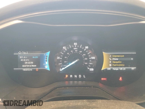 2020 Ford Fusion SE z VIN 3FA6P0LU3LR144513, wystawiony jako Copart lot #62904305 z przebiegiem 160 372 mil mil oraz Szkoda całkowita • Salvage title. Historia ofert i sprzedaży dostępna na DreamBid. Obrazek 9.