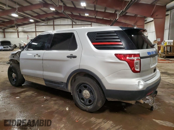 2014 Ford Utility Police Interceptor with VIN 1FM5K8AR4EGA55198, listed as a Copart auction lot 79097604 with 213,175 mi miles and Clean Title. Bid and sale history available at carsss.com. Image 2.