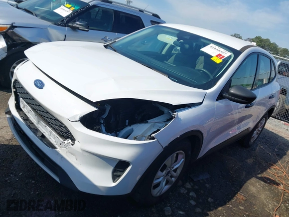 2022 Ford Escape S with VIN 1FMCU0F65NUA27557, listed as a IAAI auction lot 42060587 with 33,607 mi miles and . Bid and sale history available at DreamBid. Image 18.