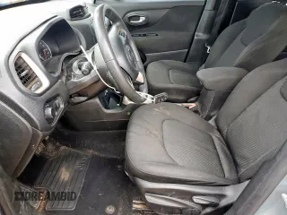 2017 Jeep Renegade Sport with VIN ZACCJAAB3HPG17236, listed as a Copart auction lot 60758135 with 123,000 mi miles and Salvage title. Bid and sale history available at DreamBid. Image 7.