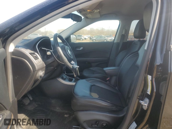 2017 Jeep Compass Latitude with VIN 3C4NJDBB3HT651453, listed as a Copart auction lot 48102715 with 69,410 mi miles and Salvage Title. Bid and sale history available at carsss.com. Image 7.