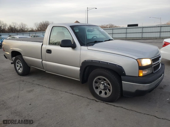 2006 Chevrolet Silverado 1500 Work Truck with VIN 3GCEC14X96G234992, listed as a Copart auction lot 85650264 with 69,863 mi miles and Clean Title. Bid and sale history available at carsss.com. Image 4.