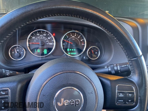 2017 Jeep Wrangler Willys Wheeler z VIN 1C4AJWAGXHL602088, wystawiony jako Copart lot #80106684 z przebiegiem 101 804 mil mil oraz Czysty tytuł • Clean title. Historia ofert i sprzedaży dostępna na DreamBid. Obrazek 8.
