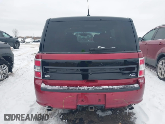 2017 Ford Flex SEL with VIN 2FMGK5C8XHBA00312, listed as a IAAI auction lot 41628450 with 144,268 mi miles. Bid and sale history available at carsss.com. Image 16.