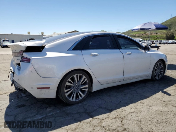 2017 Lincoln MKZ Reserve with VIN 3LN6L5FC1HR612909, listed as a Copart auction lot 50379995 with 109,242 mi miles and Salvage title. Bid and sale history available at DreamBid. Image 3.