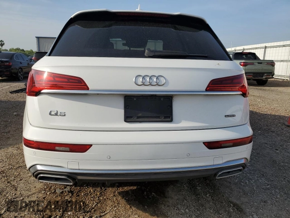 2023 Audi Q5 S line Premium Plus with VIN WA1EAAFY2P2117030, listed as a Copart auction lot 51511725 with Not provided miles and Salvage title. Bid and sale history available at DreamBid. Image 6.