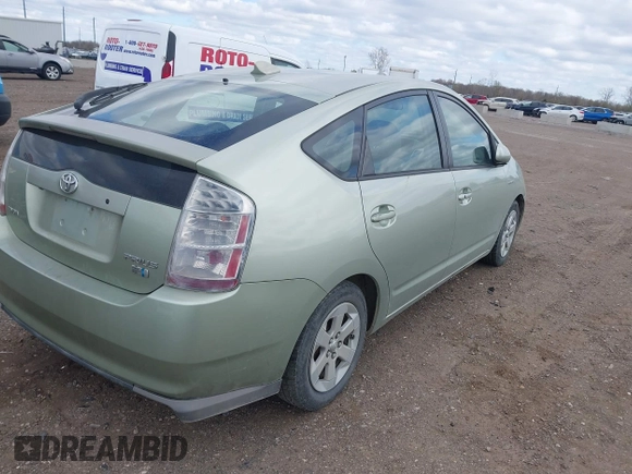 2008 Toyota Prius with VIN JTDKB20U383360732, listed as a IAAI auction lot 42097354 with 260,220 mi miles. Bid and sale history available at carsss.com. Image 4.